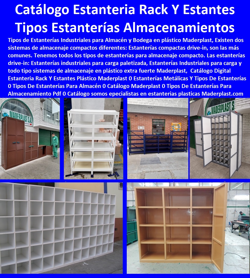 24 ESTANTERIAS PLÁSTICA 0 RACKS PLÁSTICOS 0 GABINETES DE PLÁSTICO 0  ARMARIOS EN PLÁSTICO 0 MUEBLES PLÁSTICOS 0 Estantería Tipo Cantilever 0 Racks Y Contenedores 0 Estantería Picking 0 Rack Estantería Industrial 